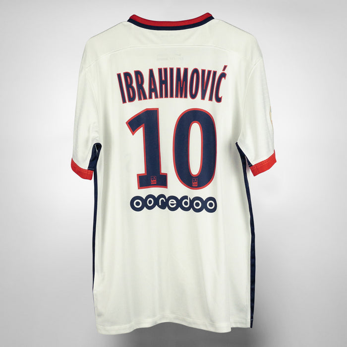 2015-2016 Paris Saint-Germain PSG Nike Away Shirt #10 Zlatan Ibrahimovic