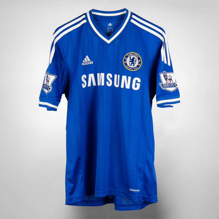 2013-2014 Chelsea Adidas Home Shirt #17 Eden Hazard