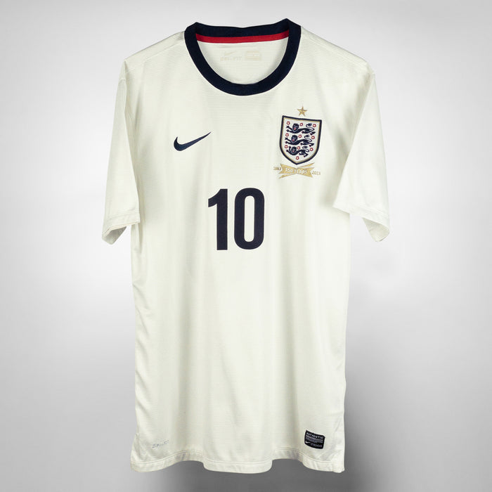 2012-2014 England Nike Home Shirt #10 Wayne Rooney