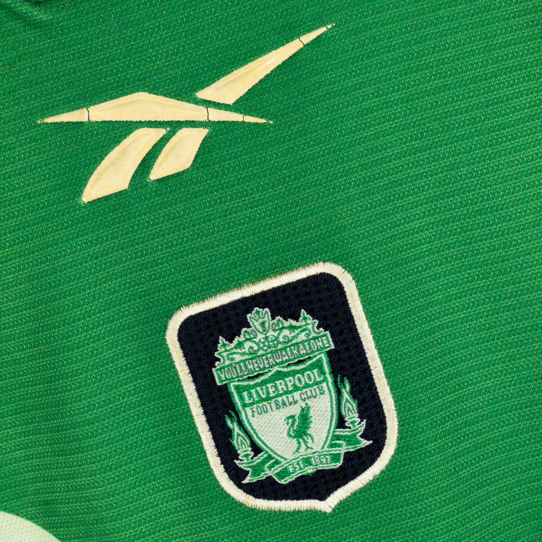 19992000 Liverpool Reebok Away Shirt Classic Football Shirts
