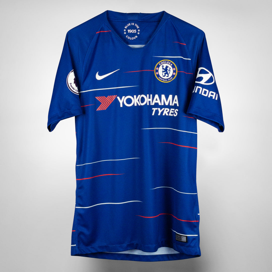2018-2019 Chelsea Nike Home Shirt #10 Eden Hazard