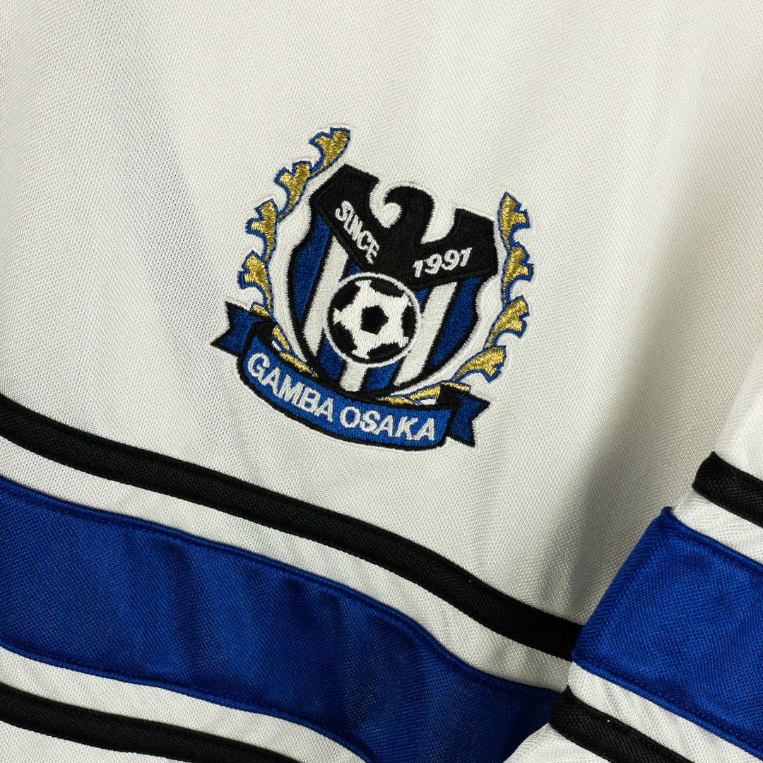 2001 Gamba Osaka Le Coq Sportif Training Shirt Champions Patches Classic Football Shirts Vintage Football Shirts Rare Soccer Shirts Worldwide Delivery 90 s Football Shirts Manchester United