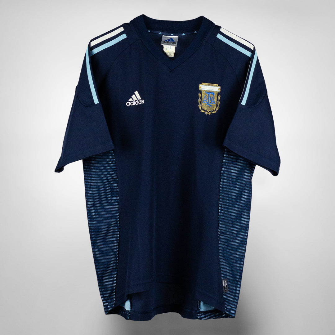 2002 2003 Argentina Adidas Away Shirt