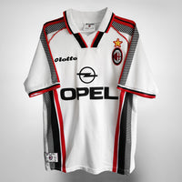 1997-1998 AC Milan Lotto Away Shirt #10 Dejan Savicevic - Marketplace