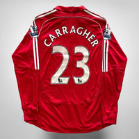 2006-2007 Liverpool Adidas Home Shirt #23 Jamie Carragher - Marketplace