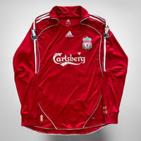 2006-2007 Liverpool Adidas Home Shirt #23 Jamie Carragher - Marketplace