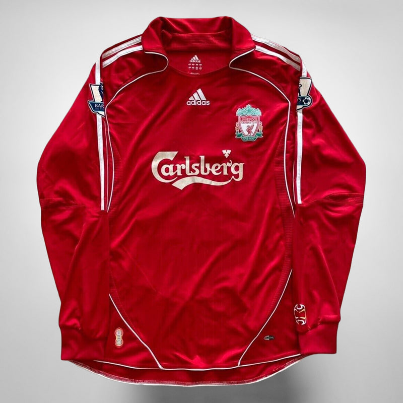 2006-2007 Liverpool Adidas Home Shirt #23 Jamie Carragher - Marketplace
