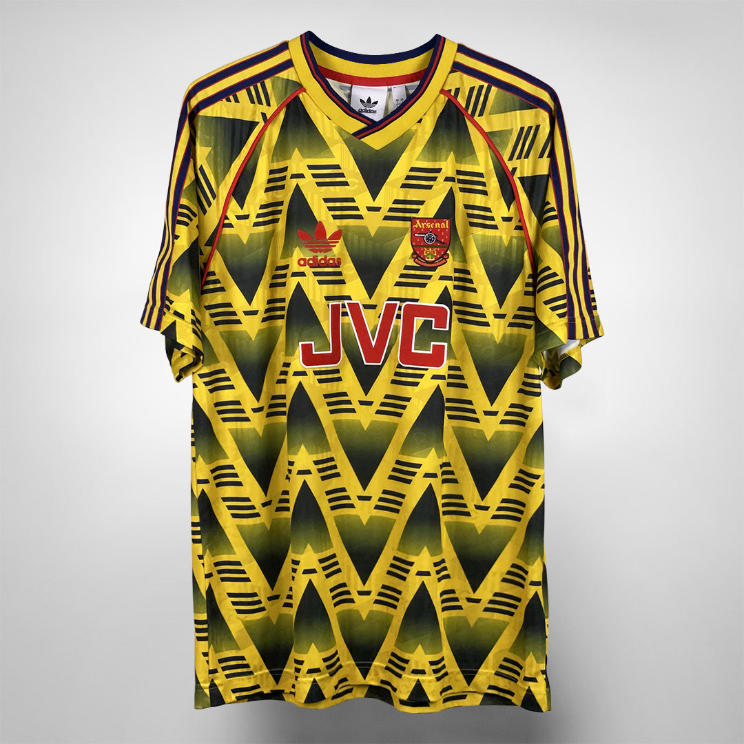 1991-1993 Arsenal Adidas Originals "Bruised Banana" Official Remake