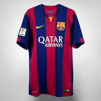 2014-2015 FC Barcelona Nike Home Shirt #11 Neymar Jr