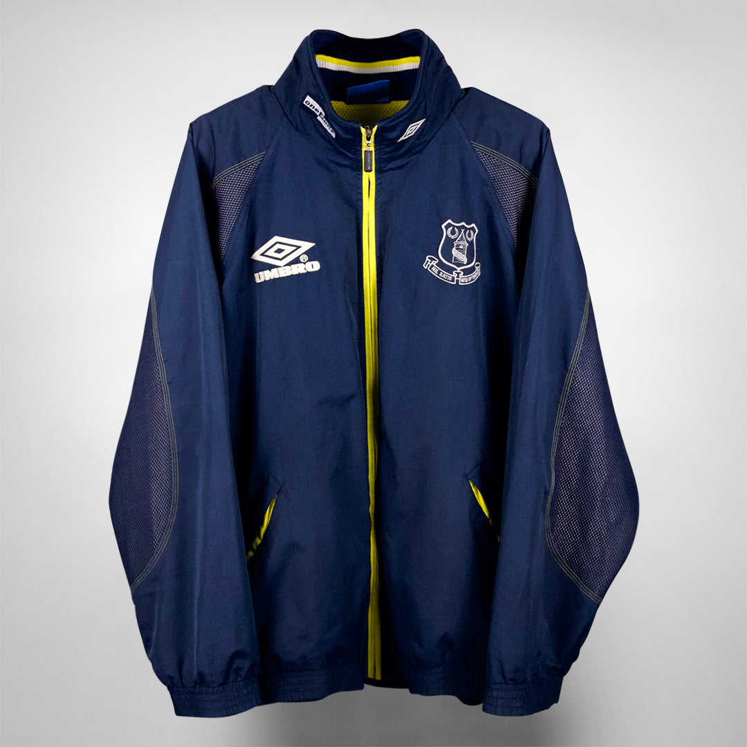 1999 2000 Everton Umbro Presentation Jacket Classic Football