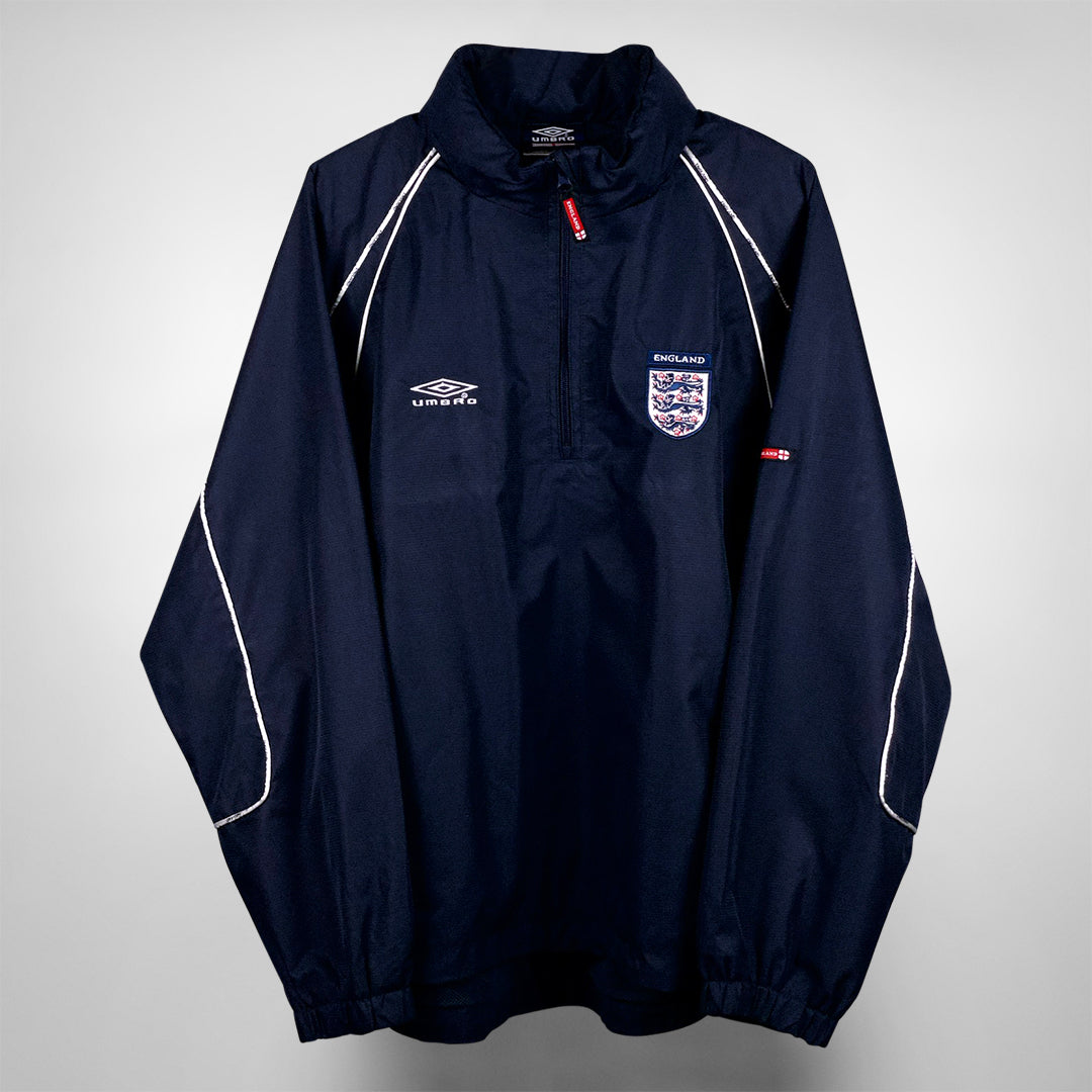 激安アウトレット通販 レディース 1999-2000 England Classic | Jacket Zip Quarter Umbro ジャケット・アウター