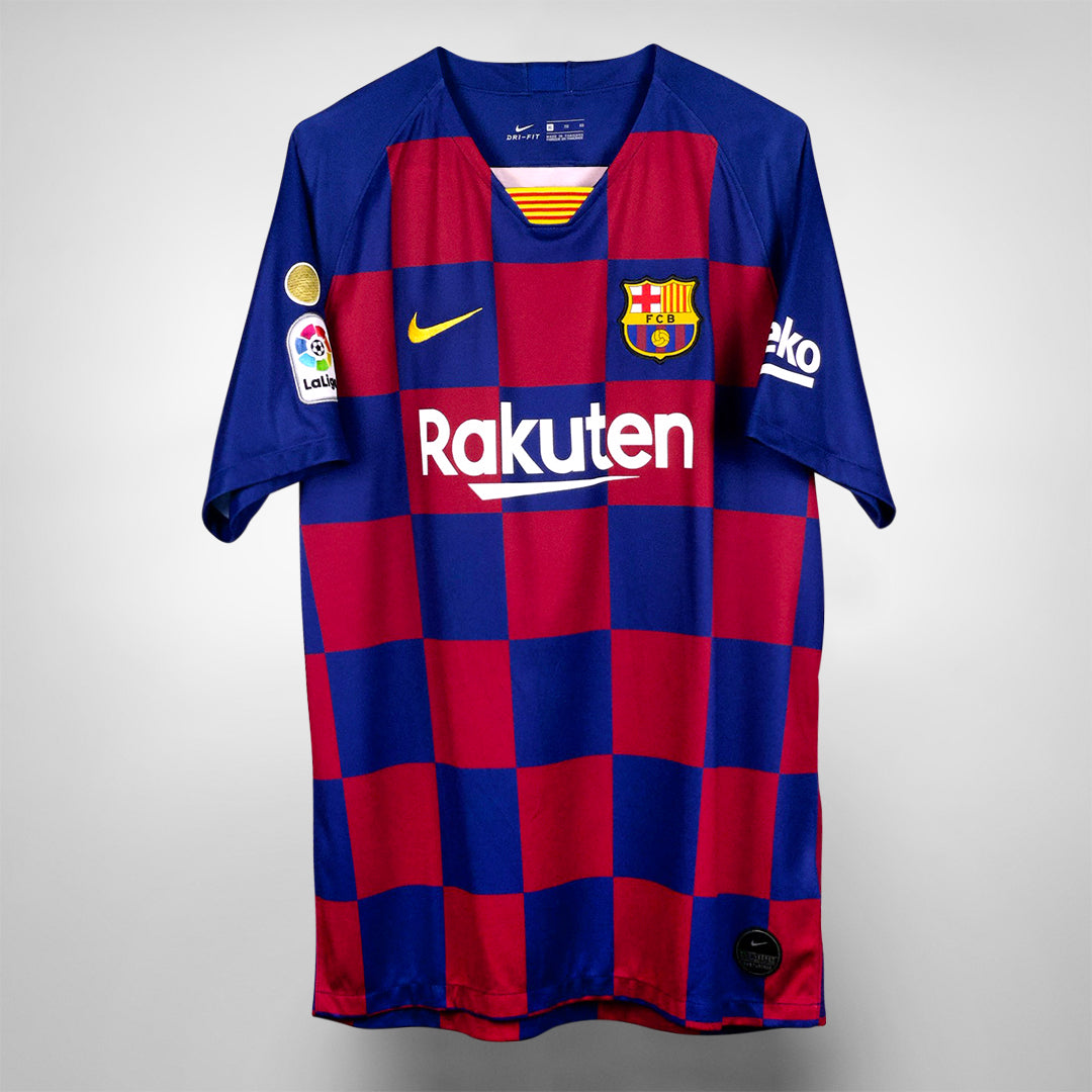 2019-2020 FC Barcelona Nike Home Shirt #10 Lionel Messi