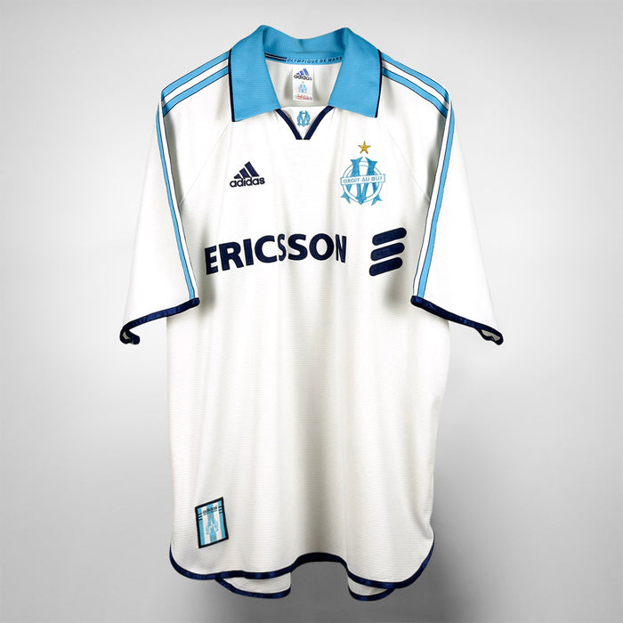 2000-2001 Olympique Marseille Adidas Home Shirt