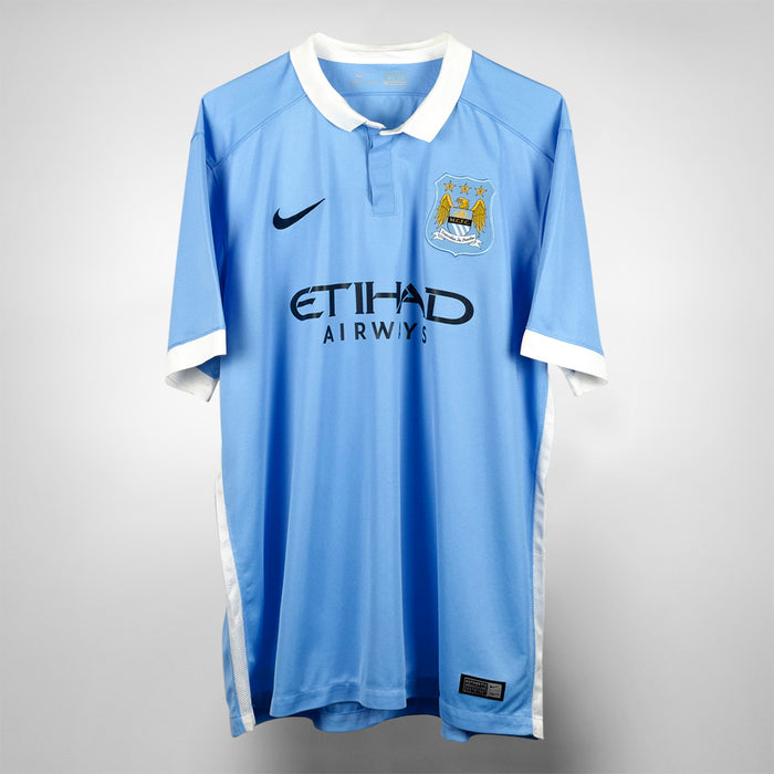 2015-2016 Manchester City Nike Home Shirt