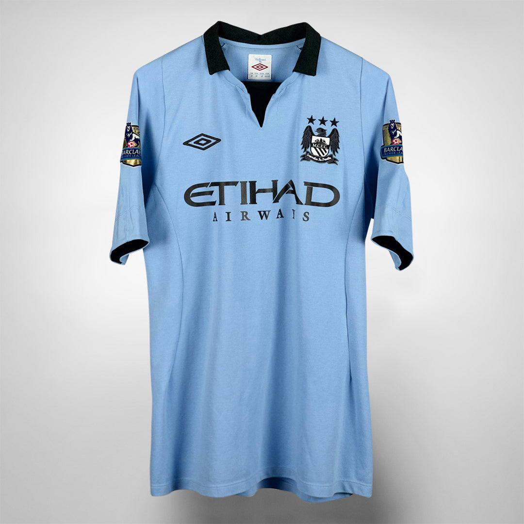 2012-2013 Manchester City Umbro Home Shirt