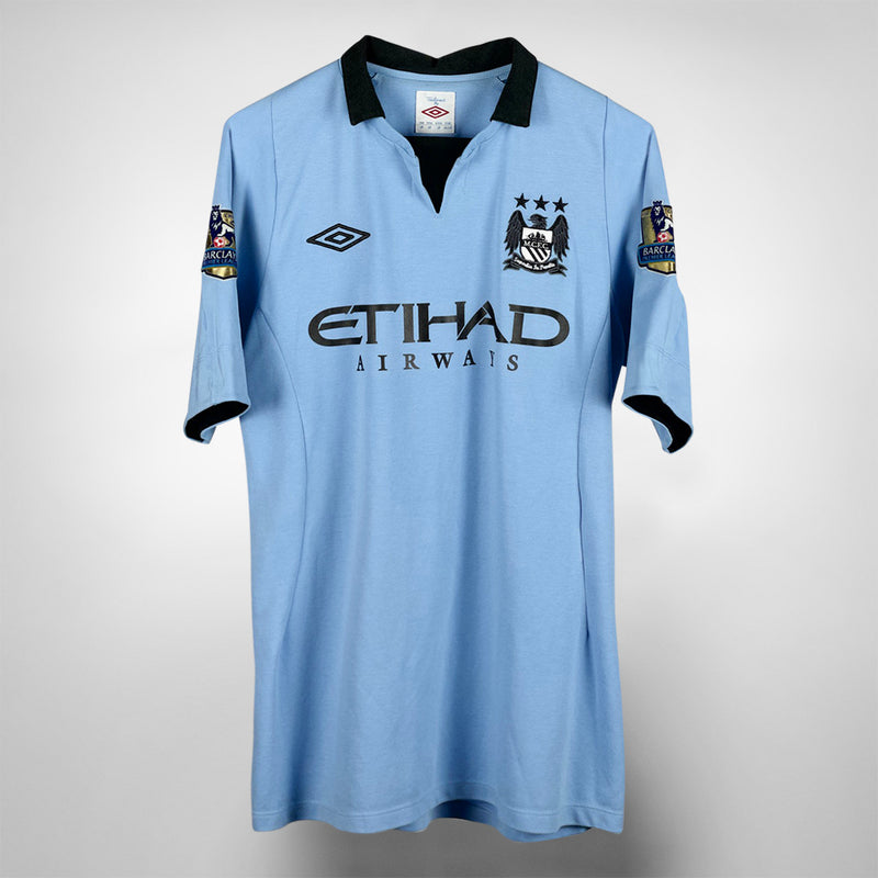 2012-2013 Manchester City Umbro Home Shirt