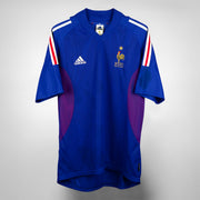 2002-2004 France Adidas Home Shirt (Player Spec)