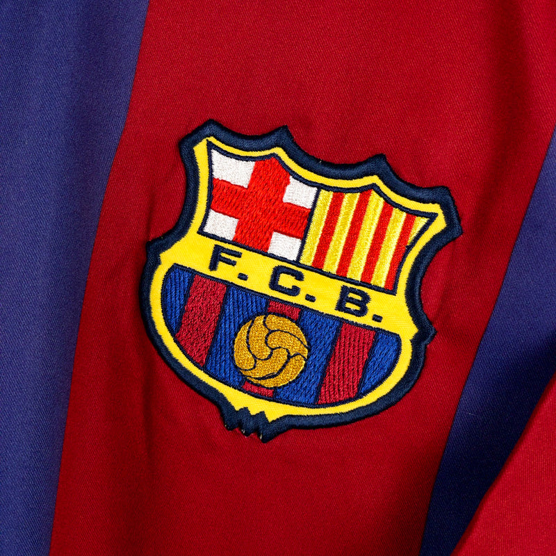 2002-2003 FC Barcelona Nike Player Spec Home Shirt