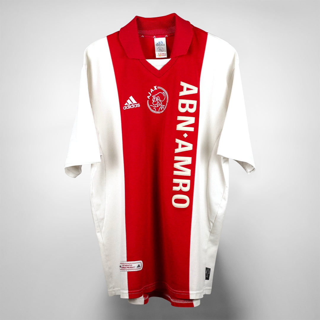 2001-2002 Ajax Adidas Home Shirt | Australia's premium 2001-2002 Ajax Adidas Home Shirt | Australia's premium