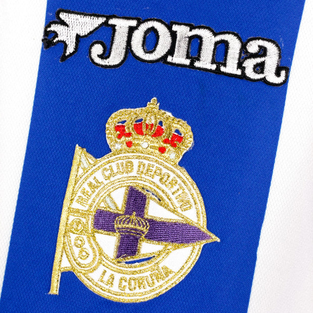 2001-2002 Deportivo La Coruna Joma Home Shirt