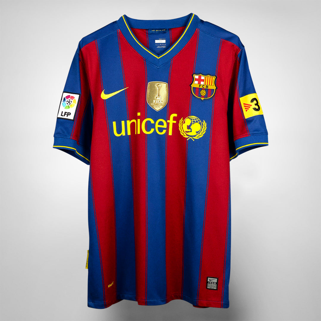 20092010 FC Barcelona Nike Home Shirt 9 Zlatan Ibrahimovic Classic