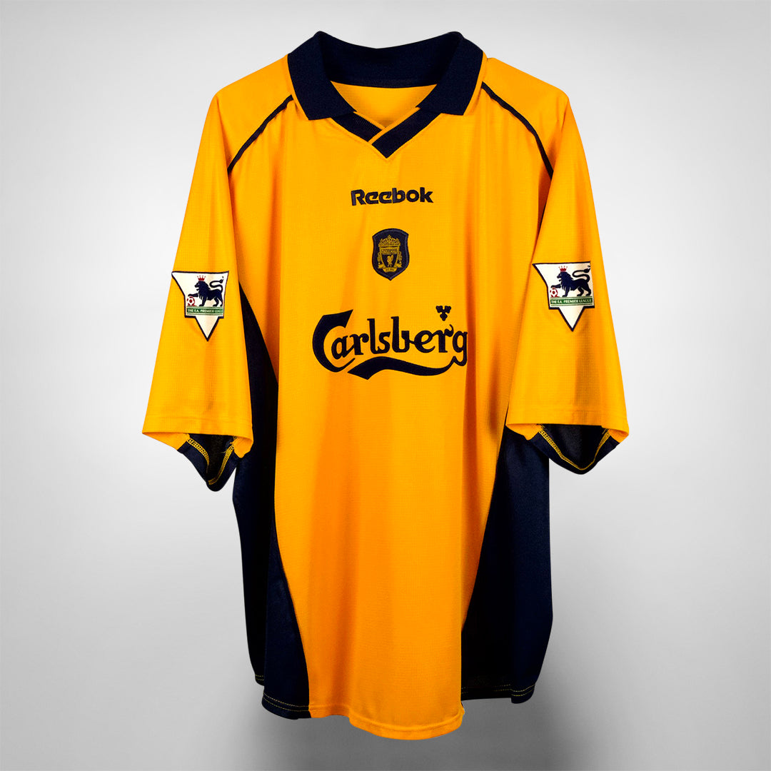 2000-2002 Liverpool Reebok Away Shirt #10 Michael Owen