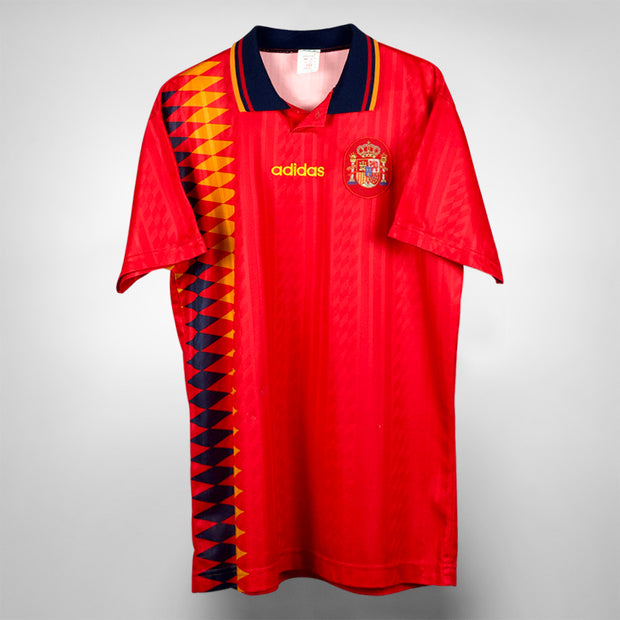 1994-1996 Spain Adidas Home Shirt