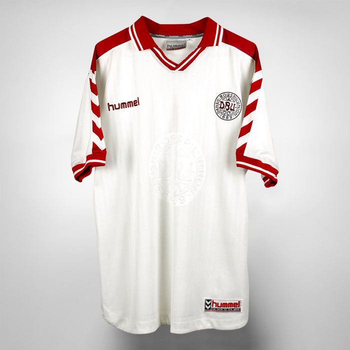 1998-2000 Denmark Hummel Away Shirt