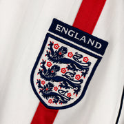 2001-2003 England Umbro Long Sleeve Home Shirt #10 Michael Owen