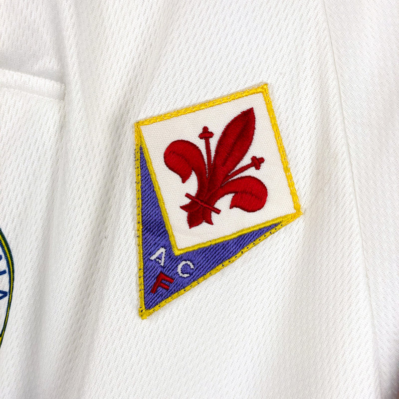 1995-1996 Fiorentina Reebok Long Sleeve Away Shirt