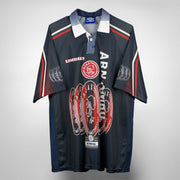 1997-1998 Ajax Umbro Away Shirt #11 Michael Laudrup