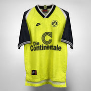 1995-1996 Borussia Dortmund Nike Home Shirt #10 Moller - Marketplace