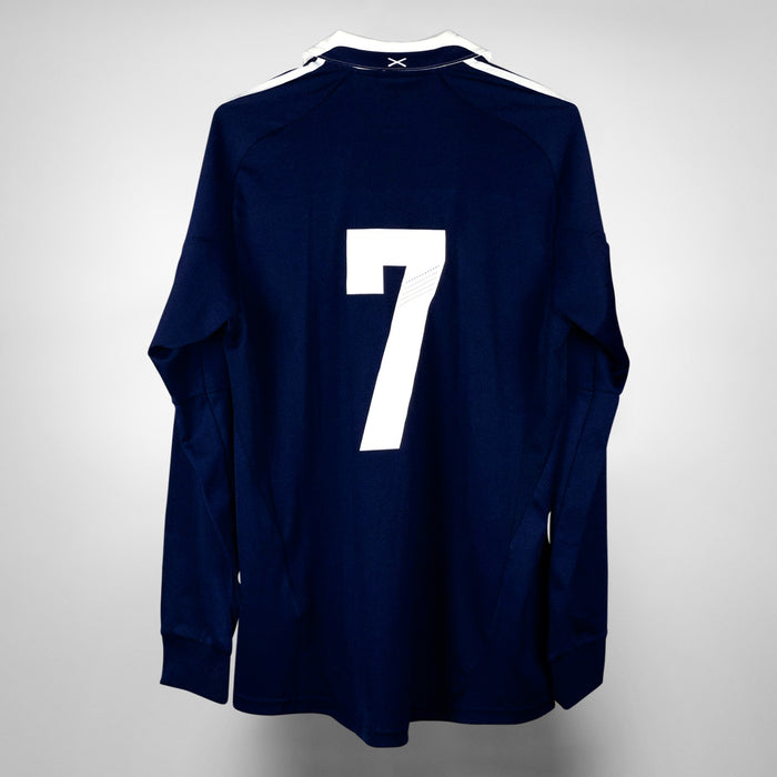 2012-2014 Scotland Adidas Home Shirt #7 Darren Fletcher