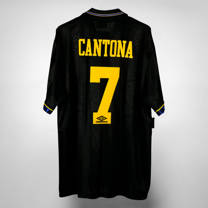 1993-1995 Manchester United Umbro Away Shirt #7 Eric Cantona