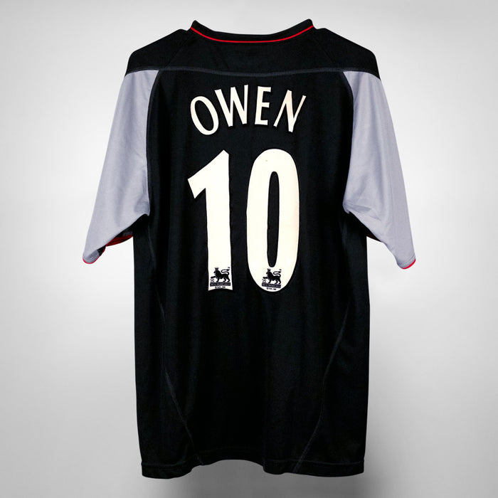 2002-2004 Liverpool Reebok Away Shirt #10 Michael Owen