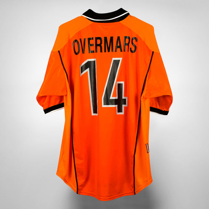 1998-2000 Netherlands Nike Home Shirt #14 Marc Overmars