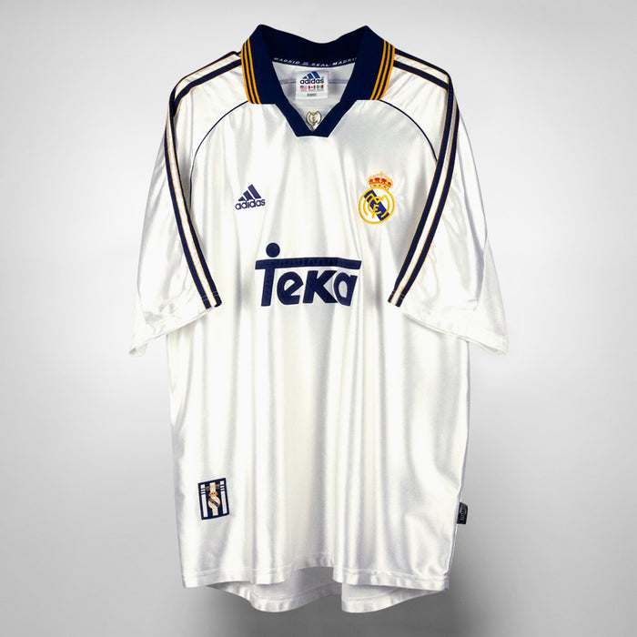 1998-2000 Real Madrid Adidas Home Shirt 2