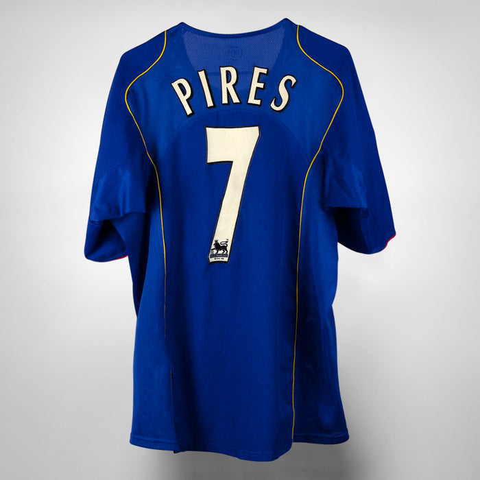 2004-2005 Arsenal Nike Away Shirt #7 Robert Pires