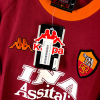 2000-2001 AS Roma Kappa Leisure T-Shirt #18 Gabriel Batistuta