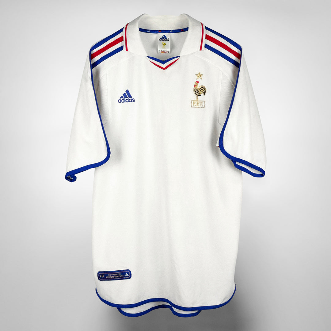 2000-2002 France Adidas Away Shirt