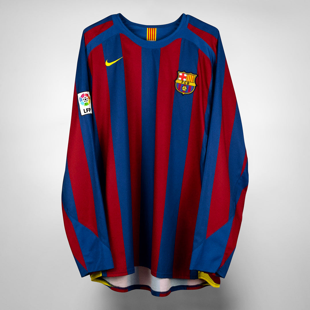 fc barcelona shirt 2005 06