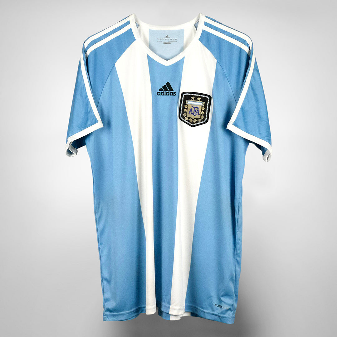 2010-2011 Argentina Adidas Home Shirt