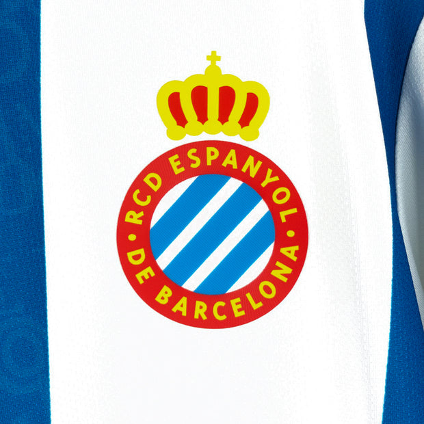 2019-2020 Espanyol RCD Kelme Long Sleeve Home Shirt