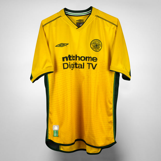 Celtic retro shirt away 2002-2003, classic football shirt