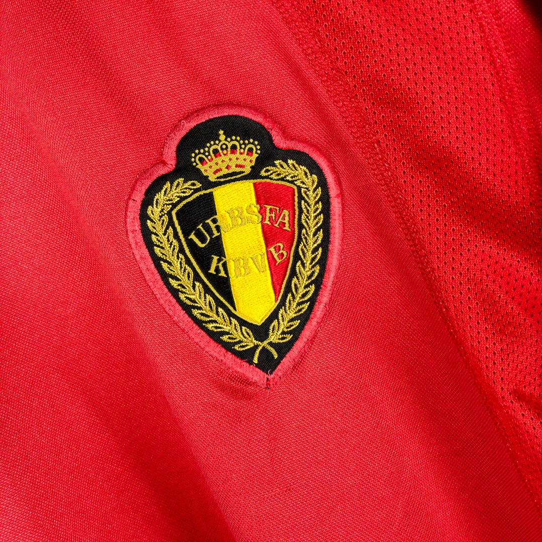 20002002 Belgium Nike Home Shirt Classic Football Shirts Vintage