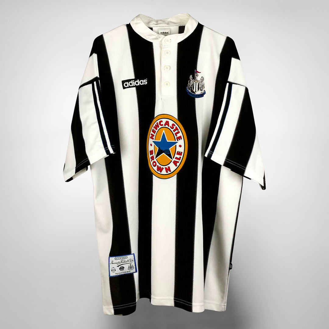 1995-1996 Newcastle United Adidas Home Shirt
