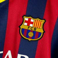 2013-2014 FC Barcelona Nike Home Shirt #4 Cesc Fabregas