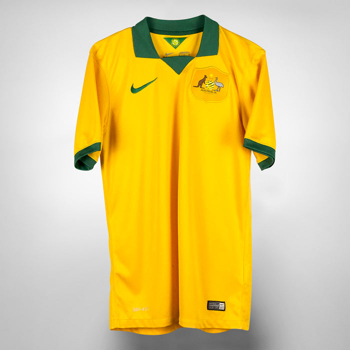 2014-2015 Australia Socceroos Nike Home Shirt