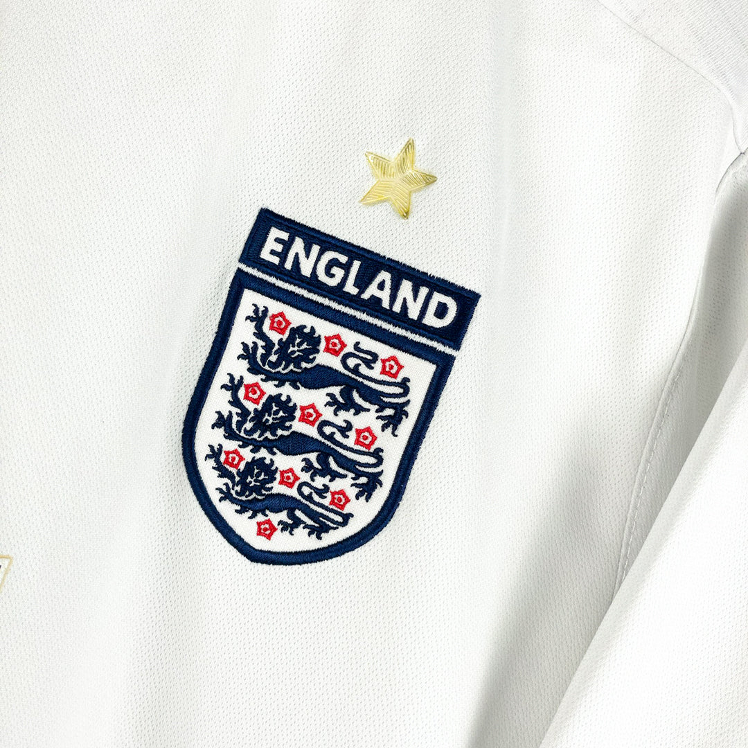 2005-2007 England Umbro Home Shirt #5 Rio Ferdinand