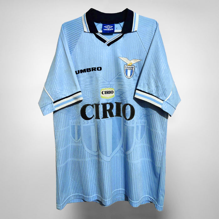 1997-1998 Lazio Umbro Home Shirt #13 Alessandro Nesta - Marketplace